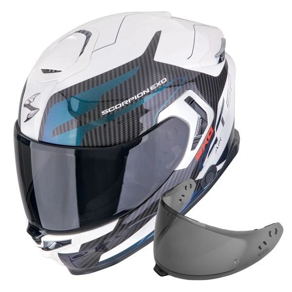 Scorpion Carbon Motorcycle Exo GT SP Flex White Chameleon, photo 1 of 10