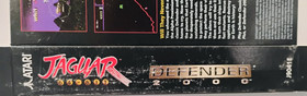 DEFENDER 2000 DISPLAY BOX Atari Jaguar- Light Damage - # 01
