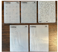 Embossing Folders: stars, geisha, bamboo Provo Craft Cuttlebug Sizzix