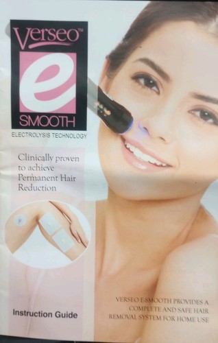 VERSEO SMOOTH Electrolysis Technology Permanent Hair Reduction System OPEN BOX