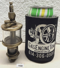 Brass Cylinder Oiler Small IHC M Famous Mogul Hit Miss Engine 1/4" NPT