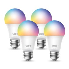 Multicolor Smart Wi-Fi LED Light Bulb - 60W Equivalent 4-Pack 