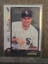 Robin Ventura 1998 Bowman Chrome Refractor #14 White Sox