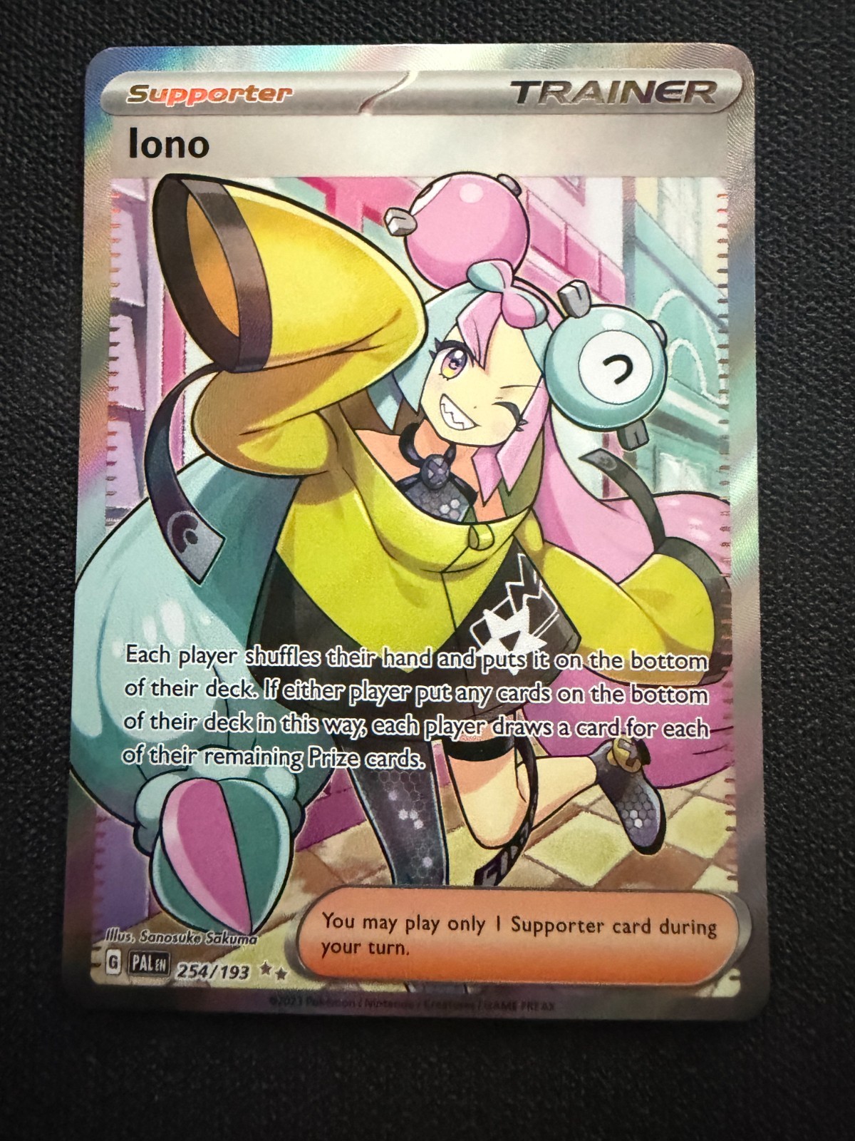 Iono 254/193 Sv02: Paldea Evolved Holo