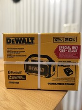 DEWALT Bluetooth Speaker w/ Battery and Charger NEW
