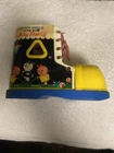Fisher-Price Play Family Lacing Shoe Toy with Figures Vintage 1960s