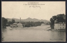 Old postcard Garonne / La Haute-Garonne, Les Usines de Papeterie sur la Garonne 