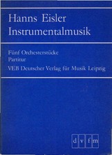 Fünf Orchesterstücke : (1938). Instrumental...