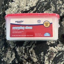 NEW Walmart Equate Baby Wipes Dispenser Compare 2 Huggies With Lid Open Button