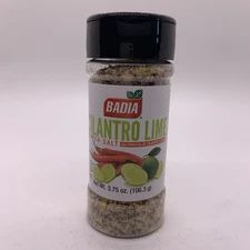 Badia Cilantro Lime Salt Pepper Seasoning Spice 3.75 Oz Shaker