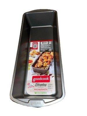 GoodCook XL Nonstick Loaf Pan 13x5'' Heavy Duty Bakeware for Bread & Meatloaf