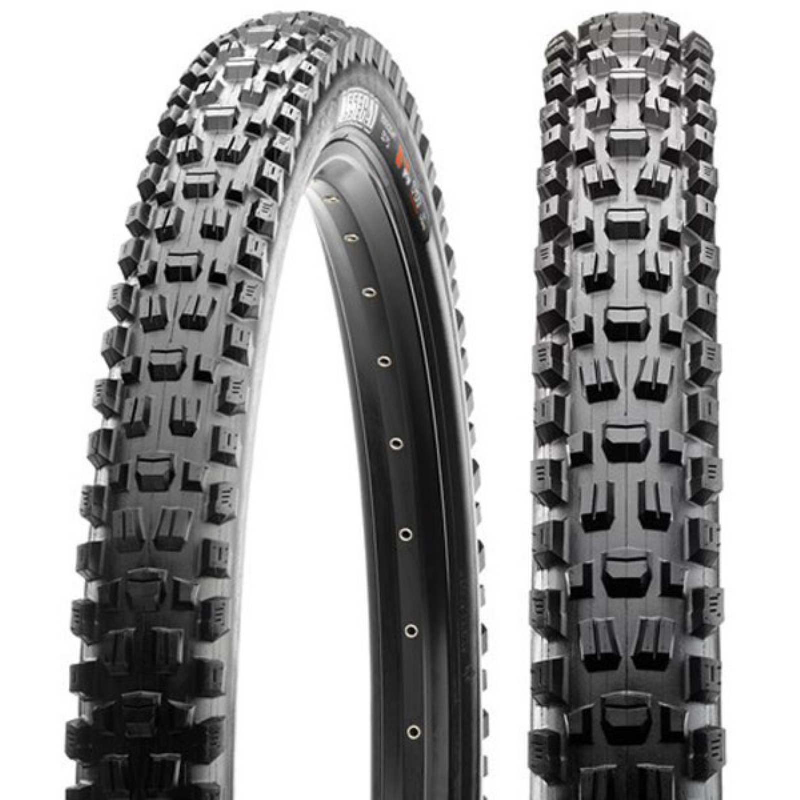Maxxis 60TPI 3C EXO Plus TR Assegai Tyre 27.5 x 2.6 Folding - Black (27.5x2.6'')