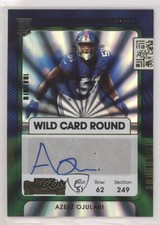 2021 Panini Contenders Ticket Wild Card Round Azeez Ojulari Rookie Auto RC 0e1t. rookie card picture