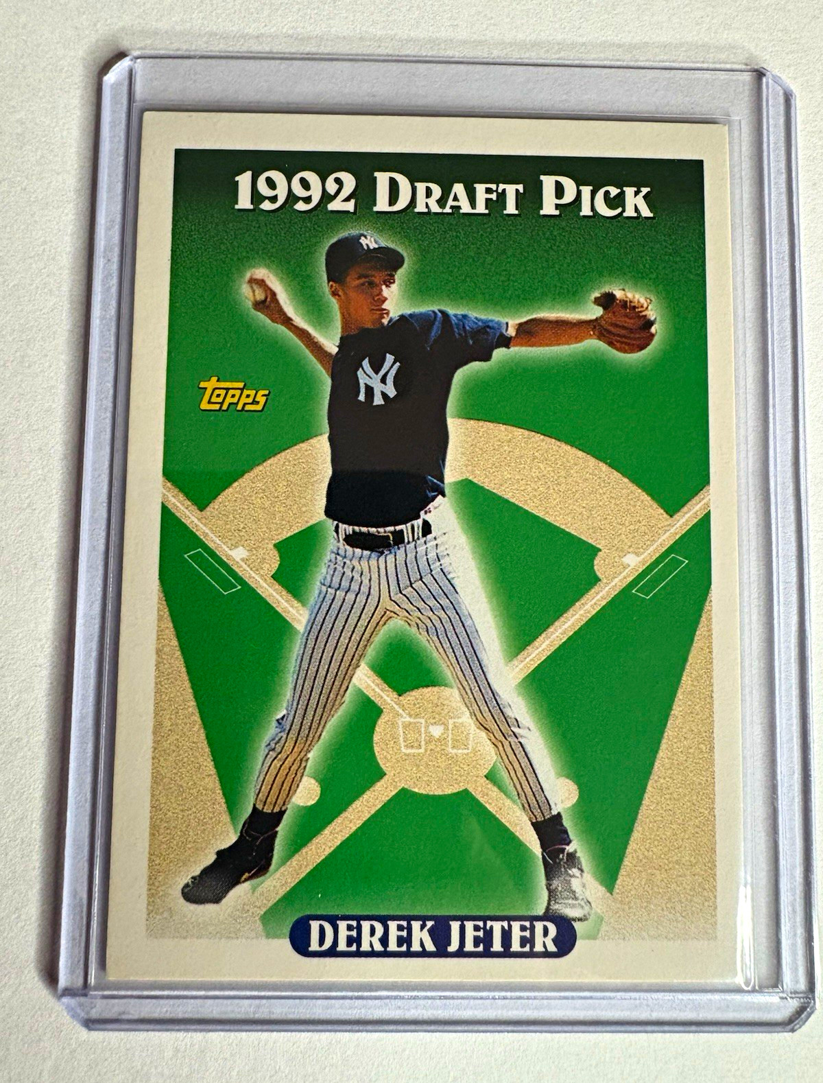 Topps 1993 Derek Jeter New York Yankees RC Base Set #98 Baseball Card
