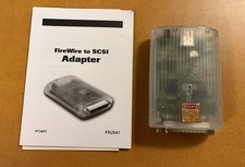 BELKIN Firewire 1394 to SCSI DB25 Converter F5U541 Big Bundle Cables Adapter Set