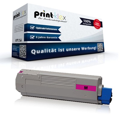 Magenta Alternative XXL Tonerkartusche für OKI C 712 DN C 712 N C 712 Series