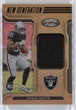 2022 Certified New Generation Jerseys Mirror Bronze /349 Zamir White #NGJ-ZW w6g