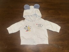 Disney Baby Mickey Mouse Hooded Jacket Size 3M