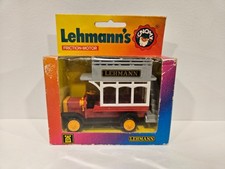 Lehmann Gnomy Double Decker Bus 963 Western Germany Friction Toy