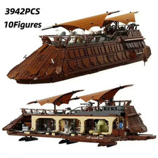 Star Wars Jabbas Segelbarke Sail Barge Bausatz Building Set +3943pcs kompatibel