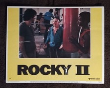 Rocky II 1979 Vintage Lobby Card #4 Sylvester Stallone Burgess Meredith