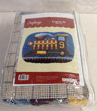 Craftways Latch Hook Rug Kit - ENGINE 9 - 134765 - SIZE 24 X 18 - NEW