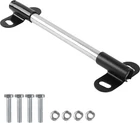 Heavy-Duty Wheelbarrow Axle Bracket Set - 10" x 0.63" Shaft and 2.1" x 3.3" Brac