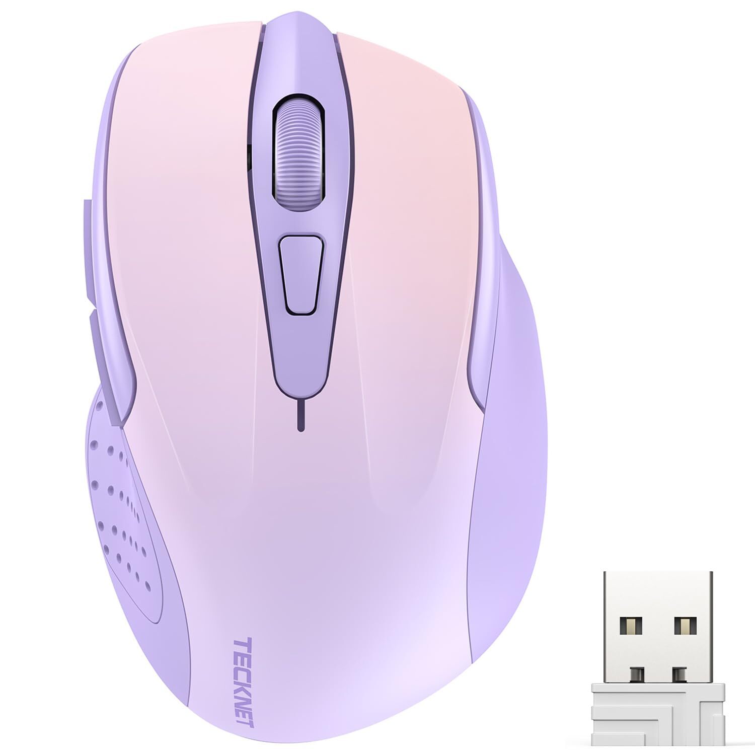Wireless 2.4G Ergonomic Optical Mouse for Laptop PC Comfortable Design-image