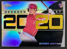 2020 Topps Chrome Update Decade's Next #DNC-23 Shogo Akiyama (RC) Reds Rookie