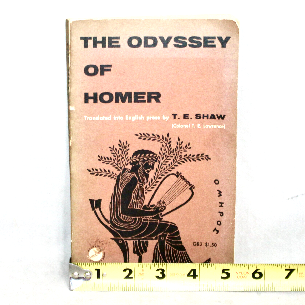 THE ODYSSEY OF HOMER Vintage Galaxy 1956 Translated by T E