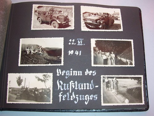 Top Fotoalbum 1941 Russland Feldzug Cholm Chemnitz Ostpreußen Technik IIWW 2 Wk - Bild 6 von 12