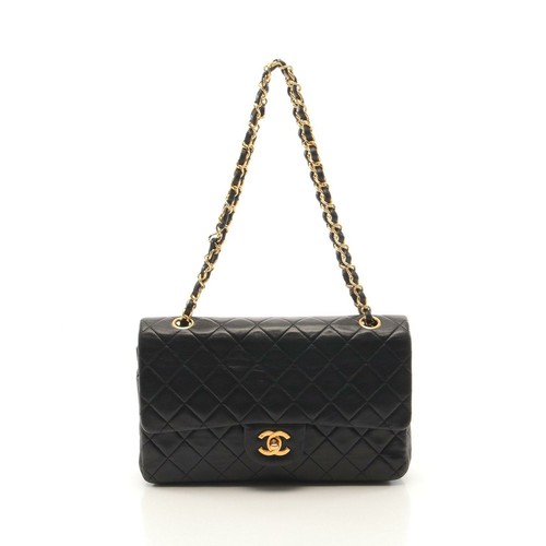 CHANEL MATELASSE DOUBLE FLAP Chain Shoulder Bag Vintage A01112 | eBay