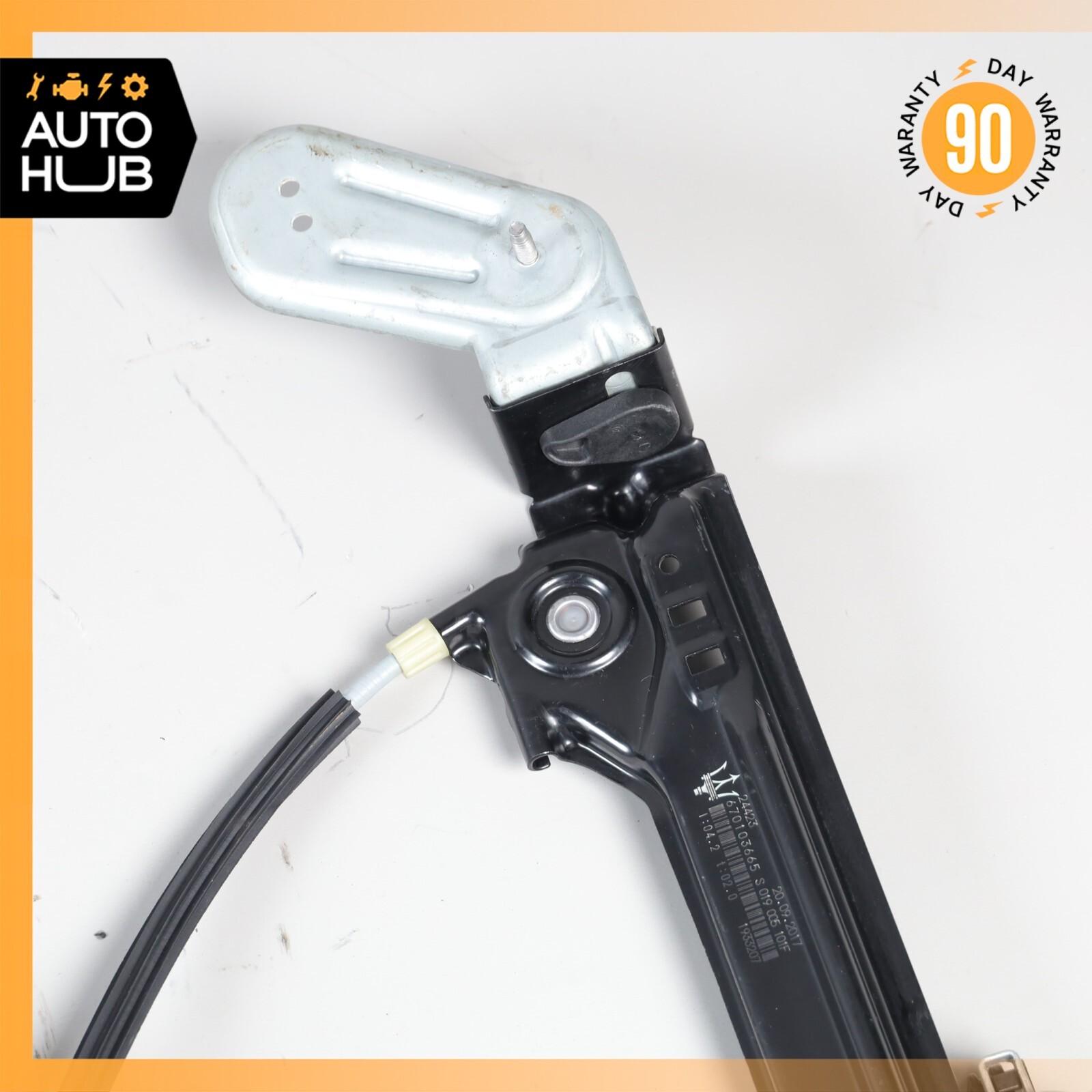 14-22 Maserati Quattroporte M156 Rear Left Side Window Regulator Motor OEM