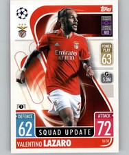 2021-22 UEFA Match Attax Extra SQUAD UPDATE Singles ~ YOU PICK Complete Your Set