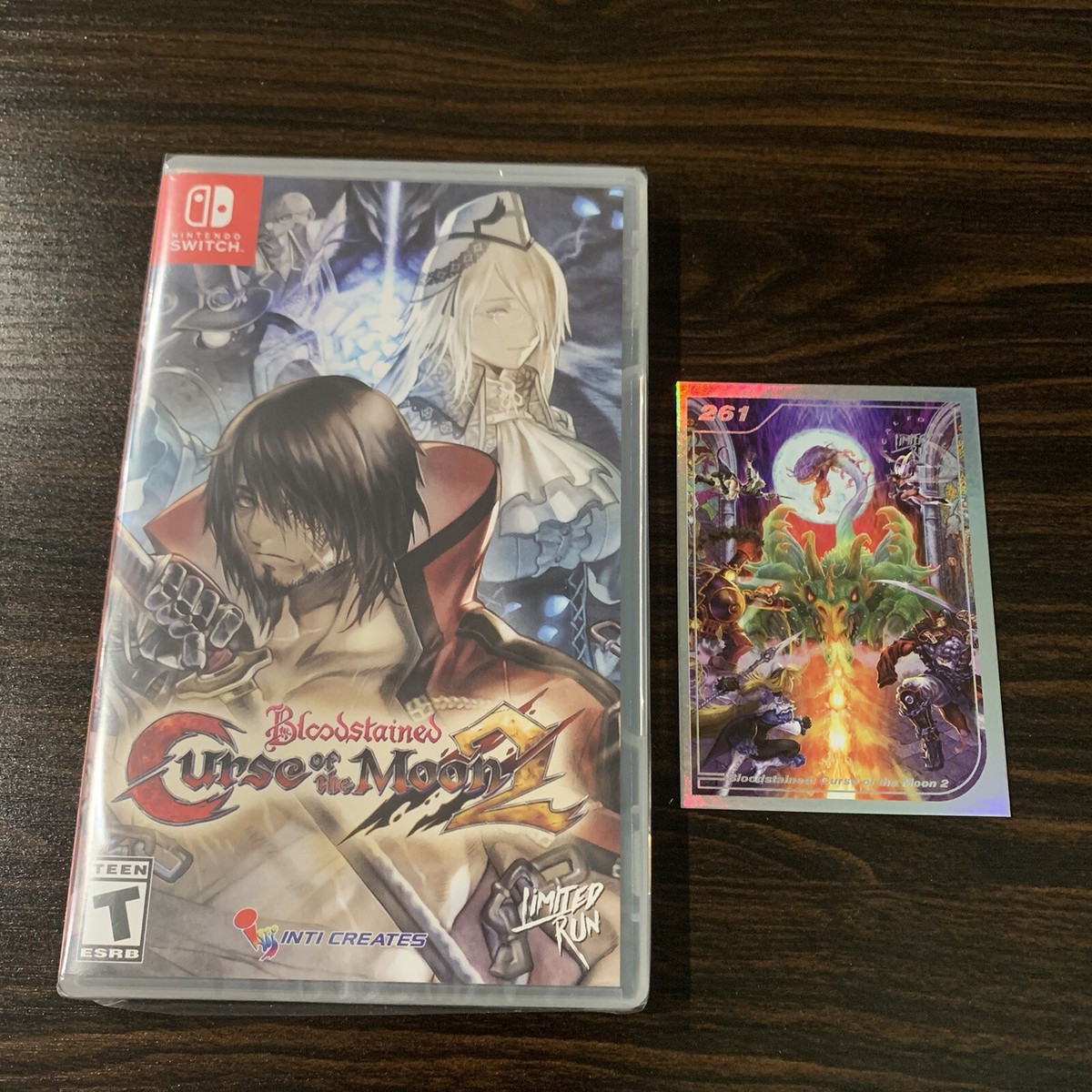 Bloodstained Curse of the Moon 2 + CARD. For Switch, Limited Run