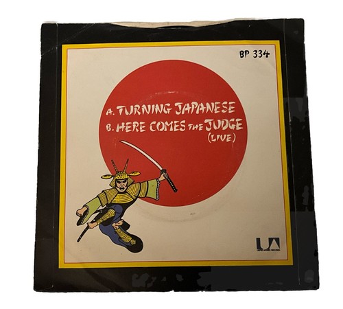 E987, Turning Japanese, The Vapors, 7" 45rpm PS Single, Excellent Condition - Imagen 2 de 5