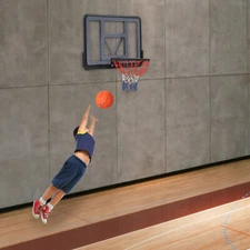 Indoor Basketball Hoop Heavy-duty Backboard Home Sport for Adult Wall-Mounted US