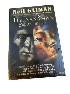 NEIL GAIMAN THE SANDMAN ENDLESS NIGHTS VERTIGO DC COMICS HARCCOVER GRAPHIC NOVEL