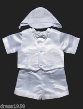 Boys Infant Toddler Christening /Baptism Outfit, Cross,Size: Large, X-Large