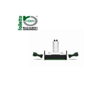 2 Spazzole Di Ricambio Per Vorwerk Folletto ET-340 - Diametro 32mm, Lunghezza 135mm, 1 Coppia - Foto 6