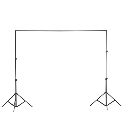 Profi Teleskop Fotostudio Hintergrundsystem Fotografien Stativ Set Hintergrund - Bild 10 von 12