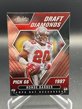 Ronde Barber 2022 Panini Absolute Draft Diamonds #DD-19 Buccaneers