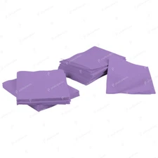 1000 Purple Disposable Dental Bibs, Medical Tattoo Tray Chair Bed Paper Covers