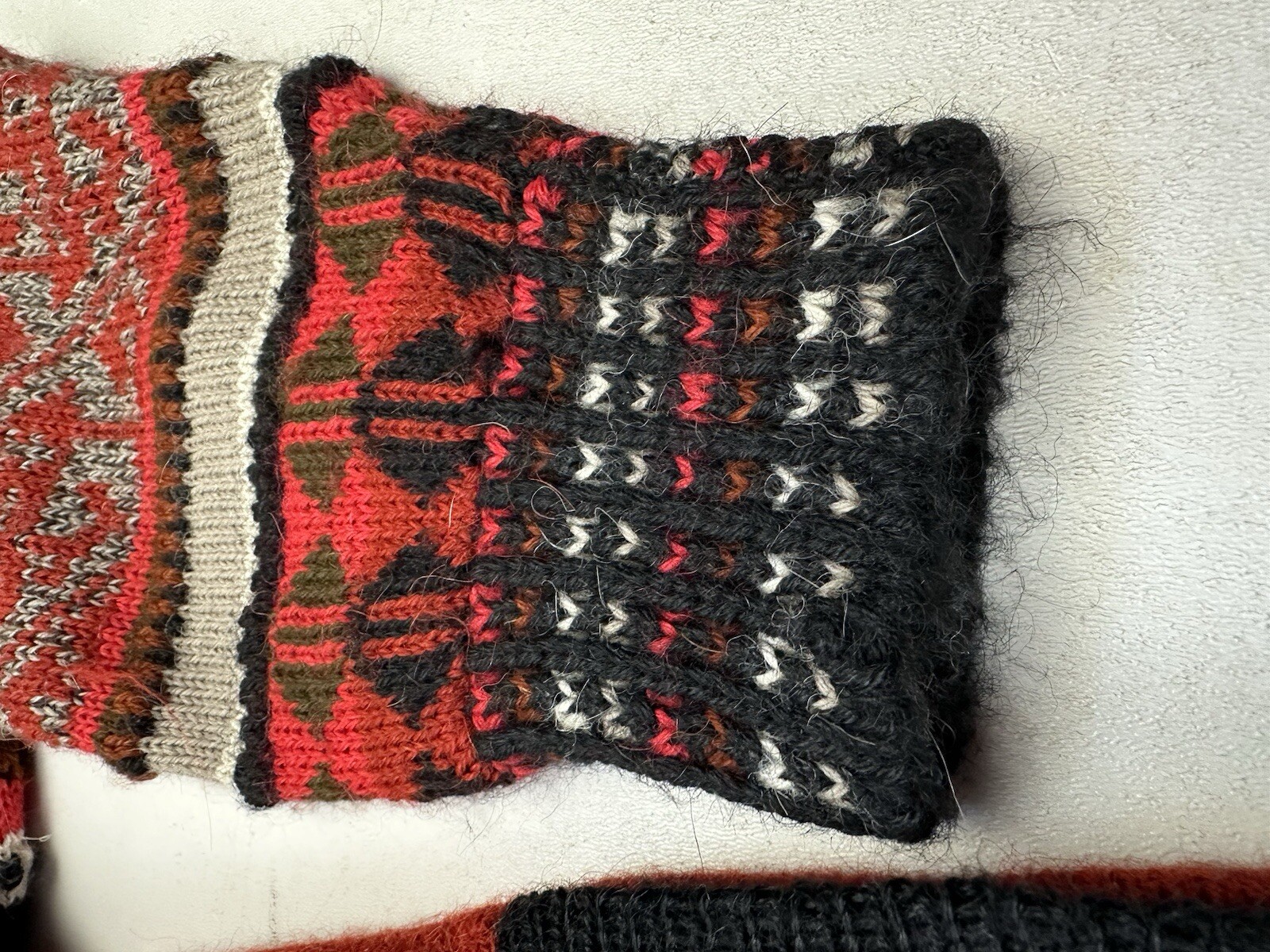 Peruvian Connection 100% Alpaca Button Sweater Si… - image 9