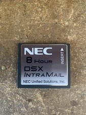 NEC 8 Hour DSX IntraMail 1091011 V2.4.0 G Voice Mail Works Great 22.00
