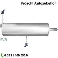 für Citroen C4 I Coupe Peugeot 307 1,4 16V Endtopf Auspuffanlage Anbausatz a*
