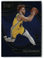 Nico Mannion 2020-21 Panini Select #261 Golden State Warriors