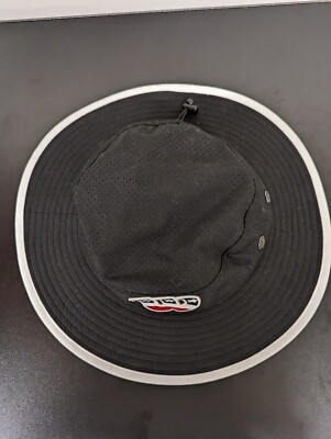 Wilson Bucket Hat EvoShield Sun Full Brim Cap Black Red  display picture 3