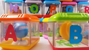 fisher price letter blocks