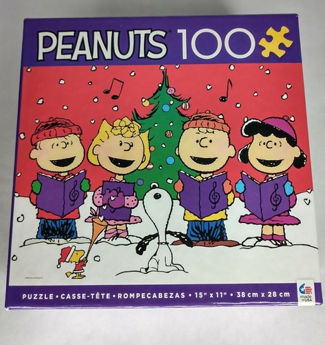 Peanuts Christmas 100 Piece 15"×11" Ceaco Jigsaw Puzzle